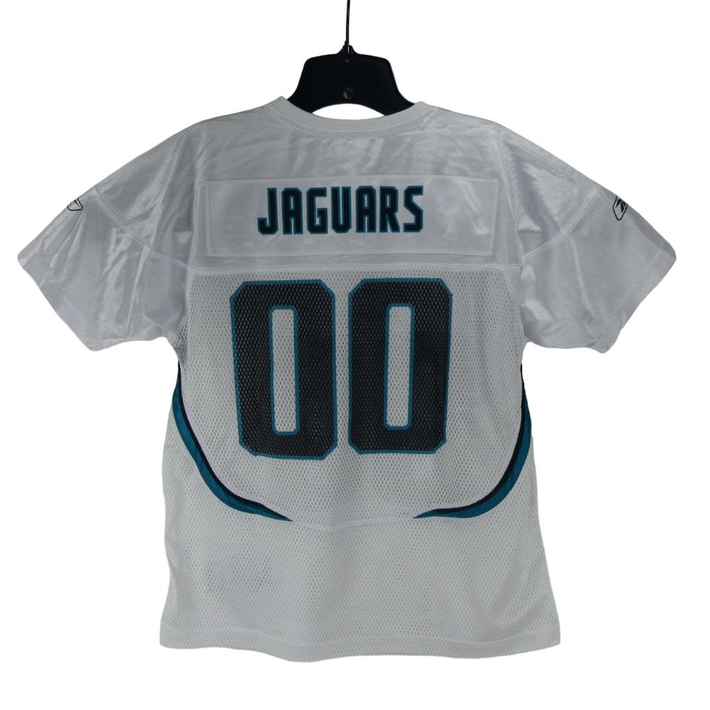 New Reebok On Field Jacksonville Jaguars Womens Medium 00 White Jersey